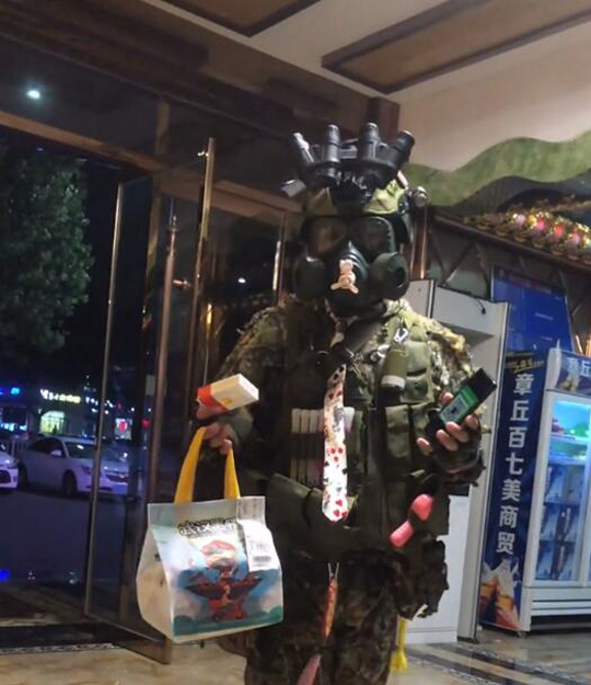 刚从叙利亚回来，顺道接了一单