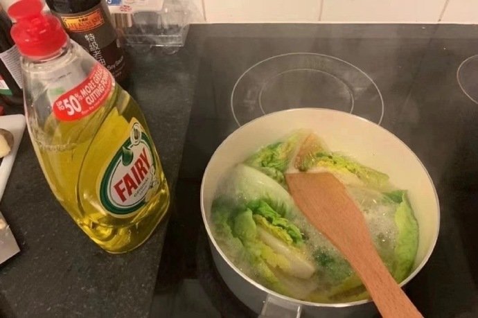 千万不要买黄色洗洁精