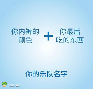 一起组个乐队，藏蓝瓜子？？？？？