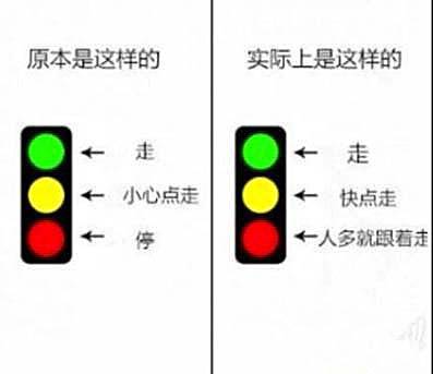 中国式的过马路