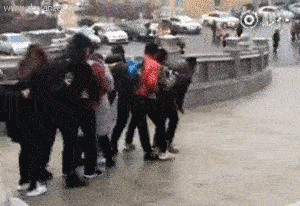 北方学生的冬季上学日常