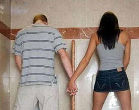 在泰国,没有男女厕之分