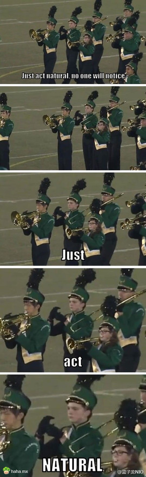 自然...自然一点，没人能发现你的