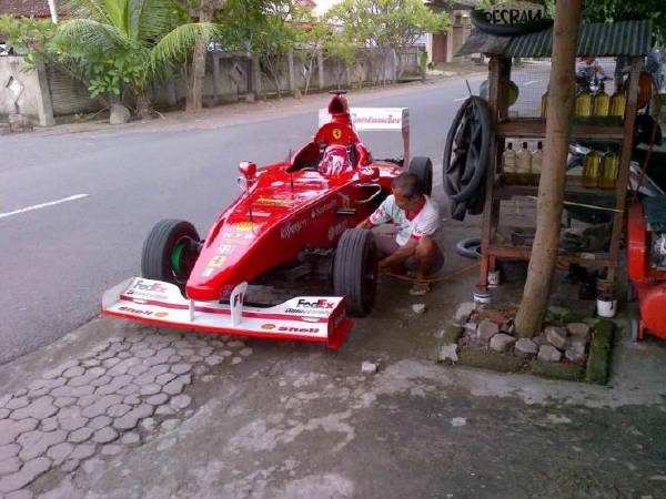 小厂商的换胎站