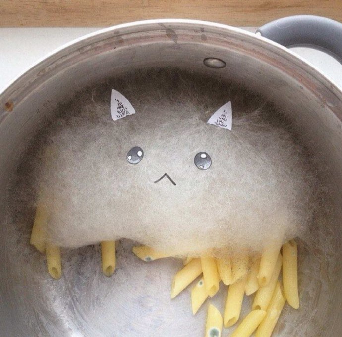 这么可爱的棉花糖不赶紧吃了