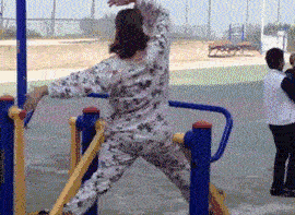 精神病院放风区