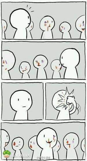 人群是那么像羊群