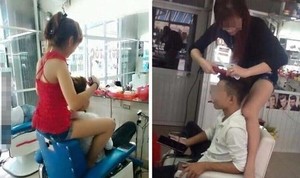 告诉我,这理发店在哪里