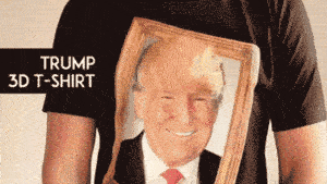 川普3DT恤