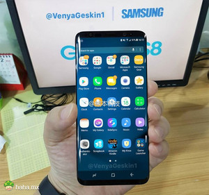 卧槽，三星s8点屏占比吊炸天了