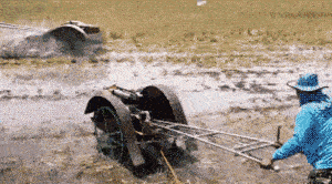 现在耕田都这么欢乐了？