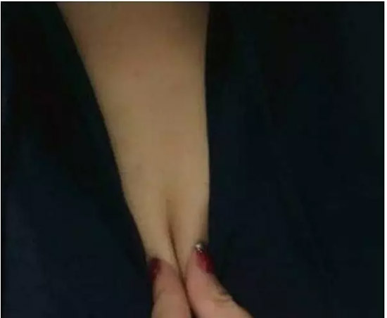 谁没有乳沟？来看看我的沟